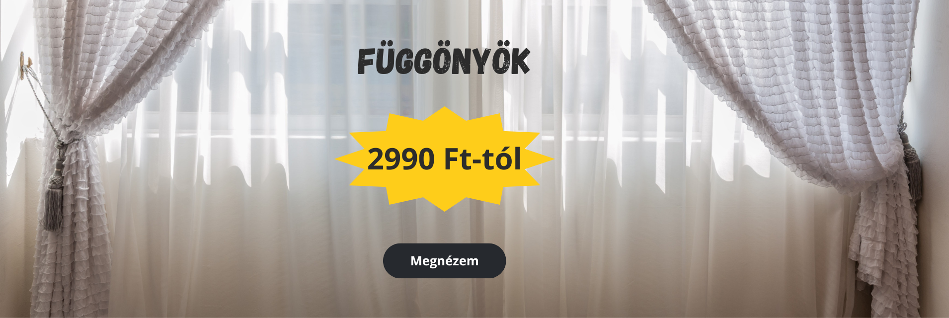 függönyök