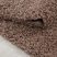 Ay life 1500 mokka 240x340cm egyszínű shaggy szőnyeg
