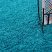 Ay life 1500 türkiz 200cm egyszínű kör shaggy szőnyeg