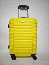   Maxell nagy méretű sárga bőrönd, 74cmx49cmx32cm-keményfalú