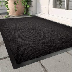 HIL közületi lábtörlő 90x150cm fekete színű szőnyeg