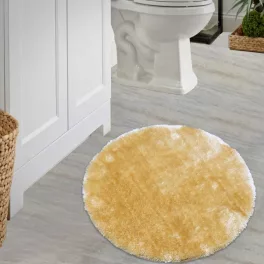 Den. Santa kör bézs 100cm hátul gumis szőnyeg