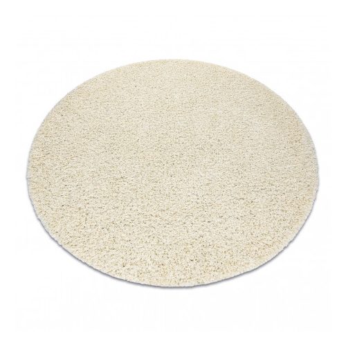 Bolti 1. Szőnyeg SOFFI kör shaggy 2-3cm krém kör 100 cm