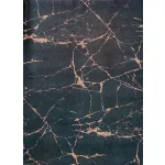 Ber. PORTE 2007 fekete GOLD 80 x 150 cm modern szőnyeg