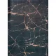 Ber. PORTE 2007 fekete GOLD 80 x 150 cm modern szőnyeg