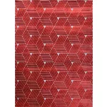 Ber. GILAM 2901 piros 80 x 150 cm modern szőnyeg