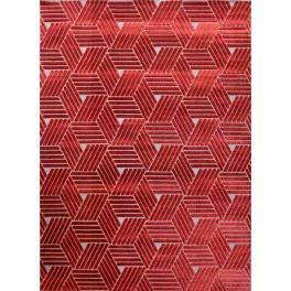Ber. GILAM 2901 piros 80 x 150 cm modern szőnyeg