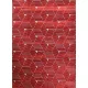 Ber. GILAM 2901 piros 80 x 150 cm modern szőnyeg