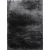 Ber. SEVEN SOFT 7901 fekete szürke 120 x 180 cm shaggy szőnyeg