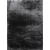 Ber. SEVEN SOFT 7901 fekete szürke 140 x 190 cm shaggy szőnyeg