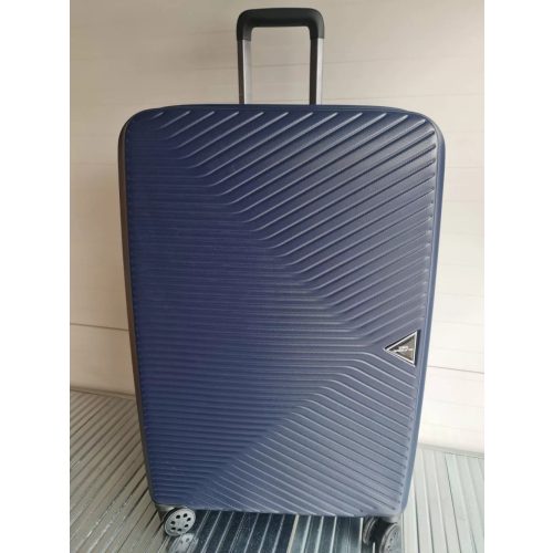 Prism nagy méretű kék bőrönd, 69cmx49cmx30cm-keményfalú