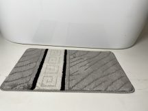 Fürdőszobai szőnyeg 1 részes - szürke görög