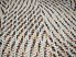 Motley fonott Sizal szőnyeg 12337 Fehér/Multi 200x280cm