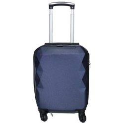 Cube Navy keményfalú bőrönd 40cmx31cmx19cm-kis méretű kabin bőrönd