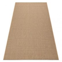   Bolti 6. Fonott sizal floorlux szőnyeg 20580 egyszerű, egyszínű - természetes / kávé 60x110 cm