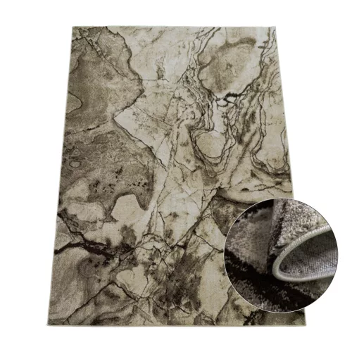 Ber. WENUS 7770 bézs 80 x 150 cm modern szőnyeg