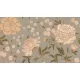 Tunise/300-320 Sepia velvet nyomott dekor