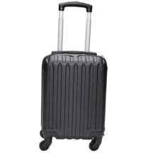   Like fekete keményfalú bőrönd 38cmx29cmx19cm-kis méretű kabin bőrönd