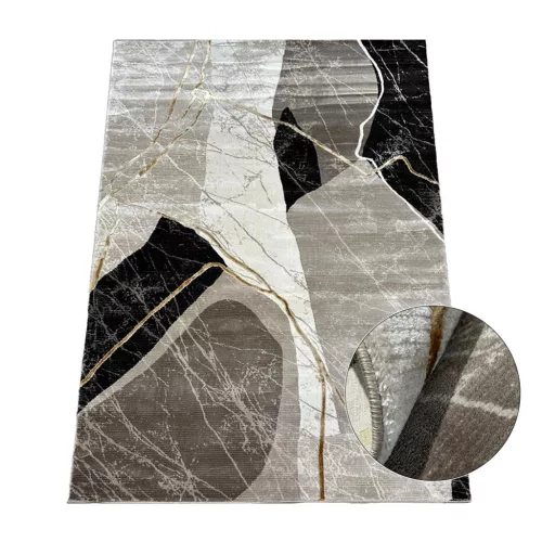 Ber. GLORIA 3671 arany 180 x 260cm modern szőnyeg