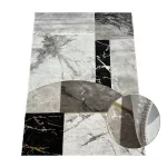 Ber. GLORIA 3672 arany 160 x 220cm modern szőnyeg