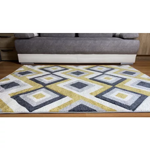 Den. Linett sárga 2404 60szett=60x220cm+2dbx60x110cm szőnyeg