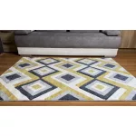 Den. Linett sárga 2404 60szett=60x220cm+2dbx60x110cm szőnyeg