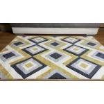 Den. Linett sárga 2404 60szett=60x220cm+2dbx60x110cm szőnyeg