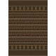 Ber. EQOS 0002 barna 60 x 100 cm modern szőnyeg