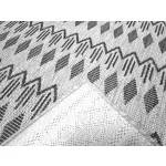 Ber. EQOS 0002 szürke 80 x 150 cm modern szőnyeg