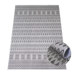 Ber. EQOS 0002 szürke 120 x 180 cm modern szőnyeg