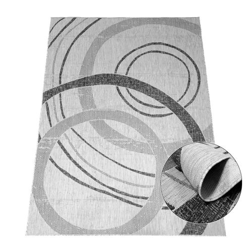 Ber. EQOS 0003 szürke 120 x 180 cm modern szőnyeg