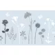 334-0021 static prem.üvegfólia Blossom 0,450x1,5M