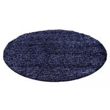 Ay life 1500 kék 200cm egyszínű kör shaggy szőnyeg