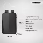 Axen merevített Usb-s laptop hátizsák