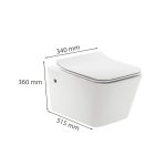 Bolti Kr. Tina fali rimless WC soft close ülőkével