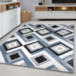 Den. Linett kék 2404 60szett=60x220cm+2dbx60x110cm szőnyeg