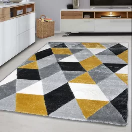   Den. Linett sárga 8797 80szett=80x250cm+2dbx80x150cm szőnyeg