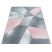 Ay beta 1120 rózsaszín 200x290cm modern szőnyeg