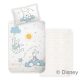 NAT. Disney Baby Ágyneműhuzat 2 részes Micimackó D02 Felhős - 90x130cm + 40x50cm