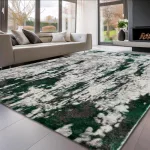 TOP! Den. Sunset new 1058 L.Szürke-Zöld 160x230cm modern szőnyeg
