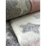 Ber. Smart 120x180cm 40217 pink csillagos gyerekszőnyeg