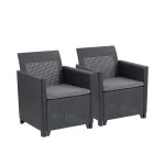 Claire duo műrattan kerti fotel