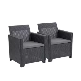Claire duo műrattan kerti fotel