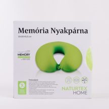 Memory nyakpárna 33x30x10,5 cm zöld