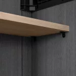 Cortina Mega műanyag kerti tároló szürke