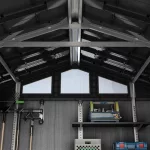 Stronghold műanyag kerti ház - hosszabbító készlet