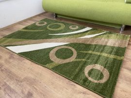 Kyra 931 zöld 80x150cm - modern szőnyeg