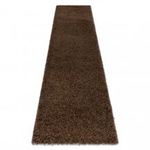   Bolti 21. Szőnyeg, futószőnyeg SOFFI shaggy 2-3cm barna -80x250 cm