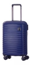   Vanille nagy méretű kék bőrönd, 72cmx49cmx32cm-keményfalú (Szépséghibás)