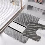 Fürdőszobai szőnyeg 2 részes - Den. görög szürke